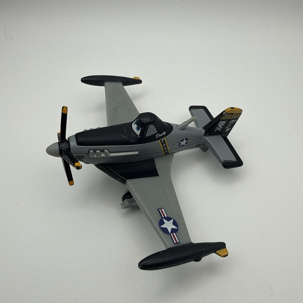 Disney Pixar Jolly Wrenches Dusty Crophopper X9471 Mattel Diecast Planes Toy Fig